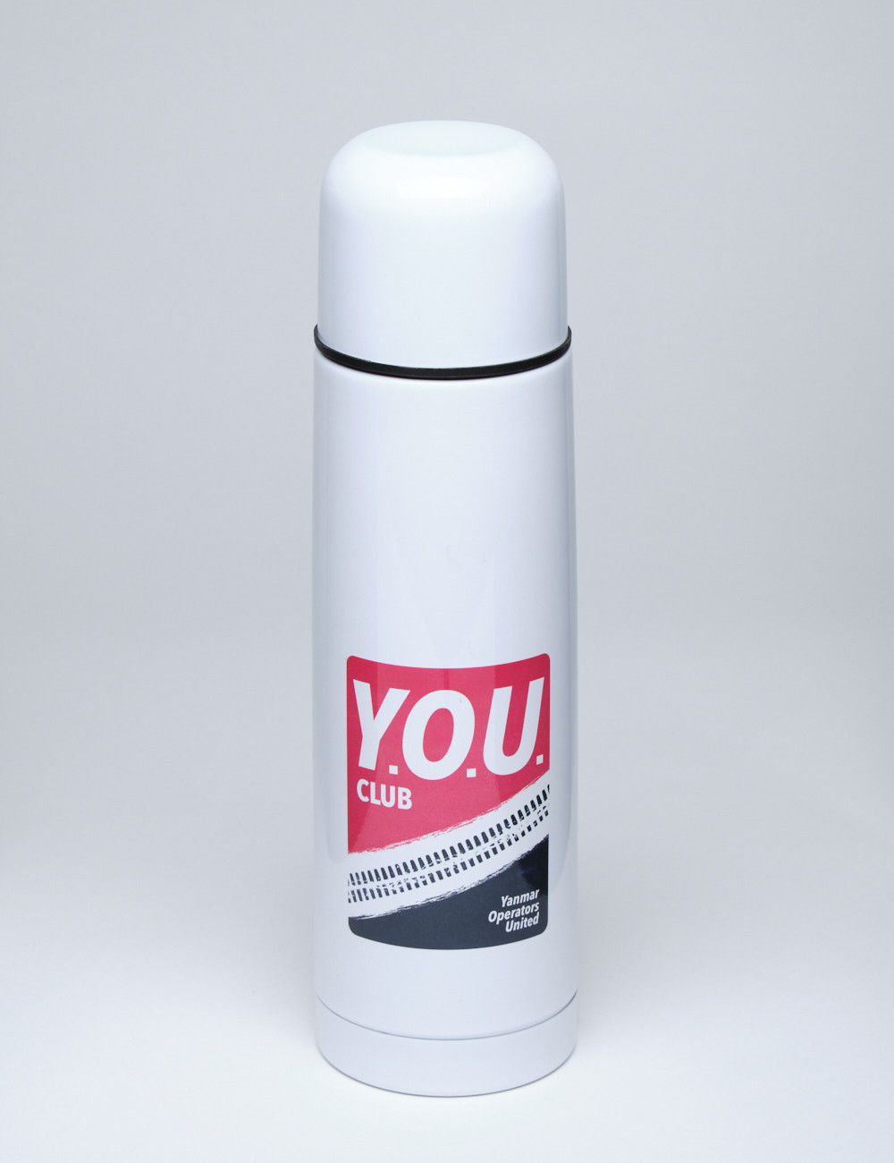 Weiße Isolierflasche - Y.O.U. Club Collection